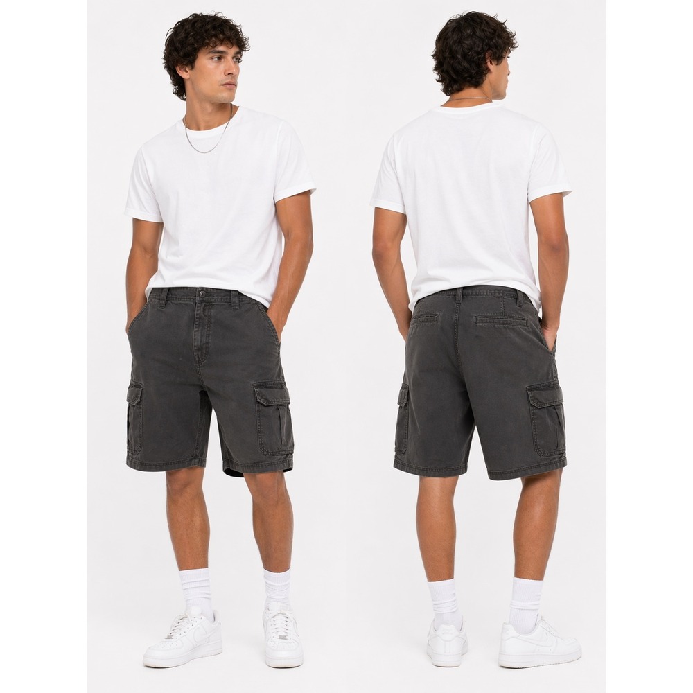 Columbia Cargo Shorts Mens 34 Grey Omni-Shade Outdoor Hiking Gorpcore‎ Utility